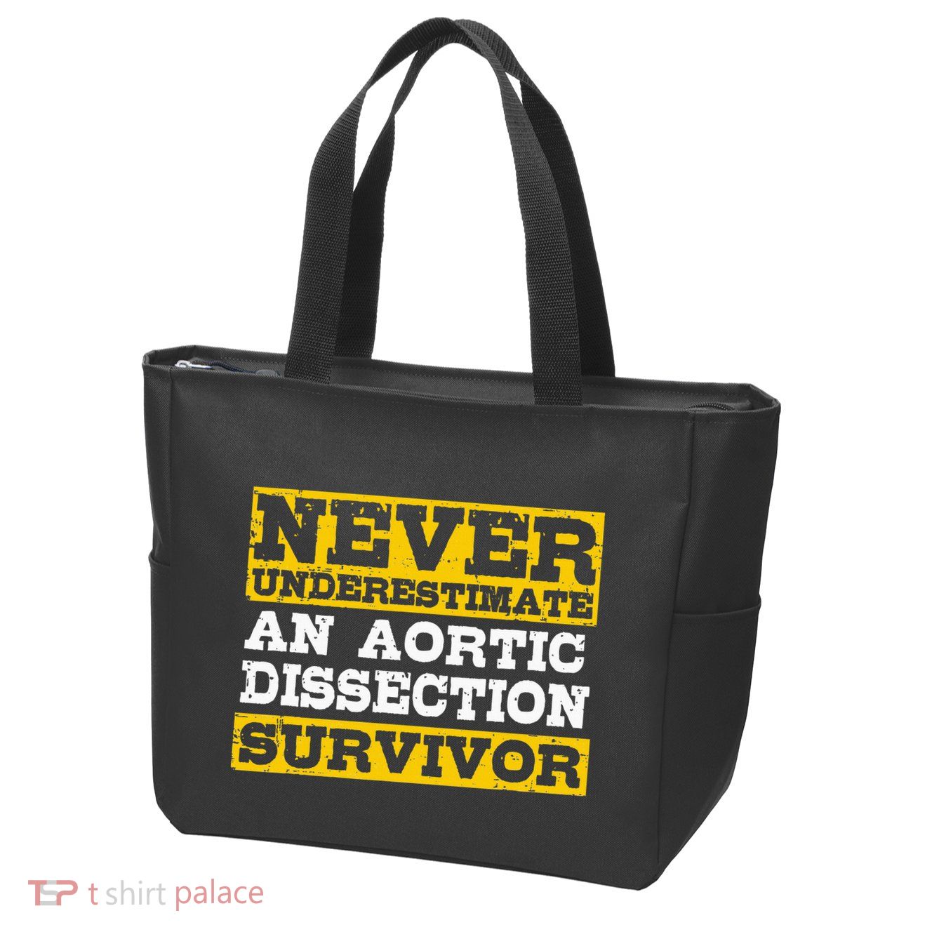 Aortic Dissection Survivor Recovery Get Well Zip Tote Bag