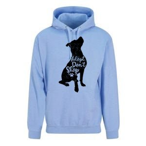 Adopt Don't Shop Rescue Pitbull Dog Breed Pit Bull Mom Gift Unisex Surf Hoodie