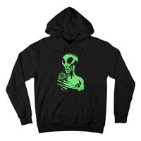 Alien Drinking Slurpie Hoodie