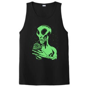 Alien Drinking Slurpie PosiCharge Competitor Tank