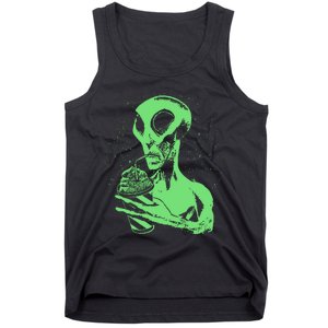 Alien Drinking Slurpie Tank Top