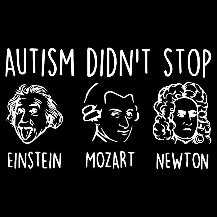 Autism Didn't Stop Famous People Autism Awareness Mom Dad Doggie Tank
