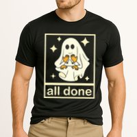 All Done Sign Language Speech Pathology Ghost Fall Halloween Performance Shirt