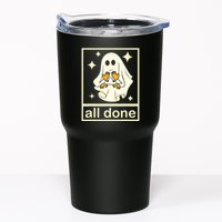 All Done Sign Language Speech Pathology Ghost Fall Halloween Tumbler