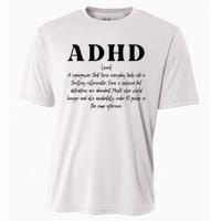 Adhd Definition Supporter Cooling Performance Crew T-Shirt