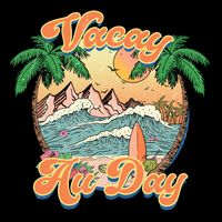 All Day Summer Vacation Cooling Performance Crew T-Shirt