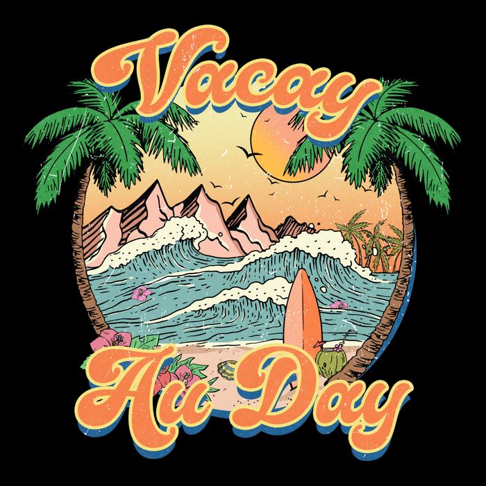 All Day Summer Vacation Cooling Performance Crew T-Shirt