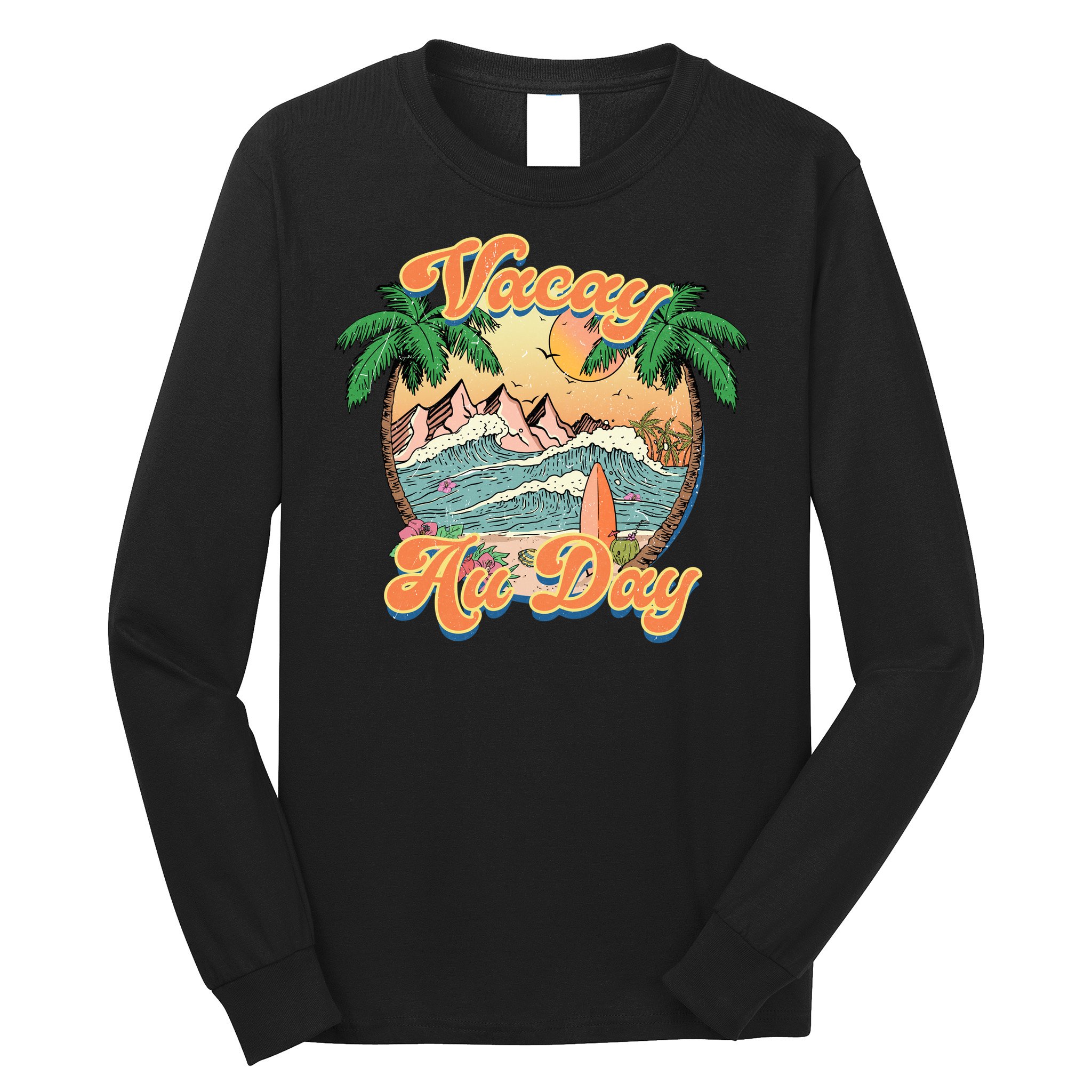 All Day Summer Vacation Long Sleeve Shirt
