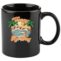 All Day Summer Vacation 11oz C Handle Ceramic Mug