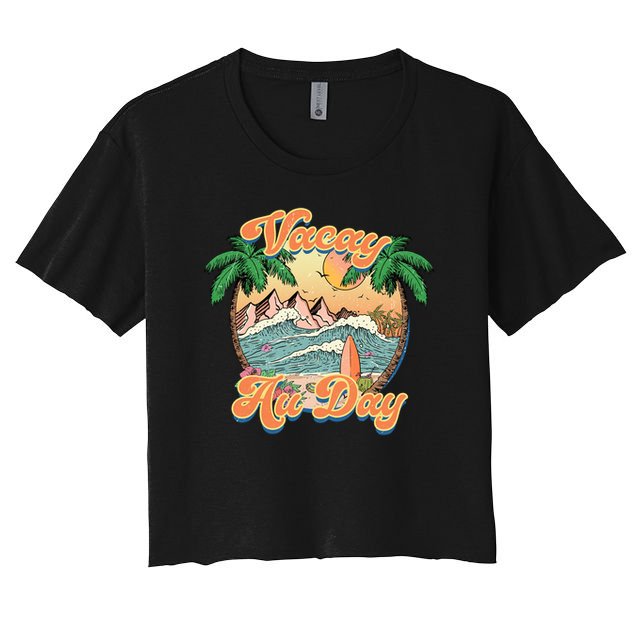 All Day Summer Vacation Crop Top