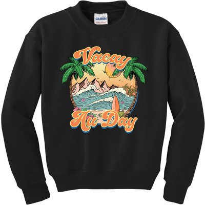 All Day Summer Vacation Kids Sweatshirt