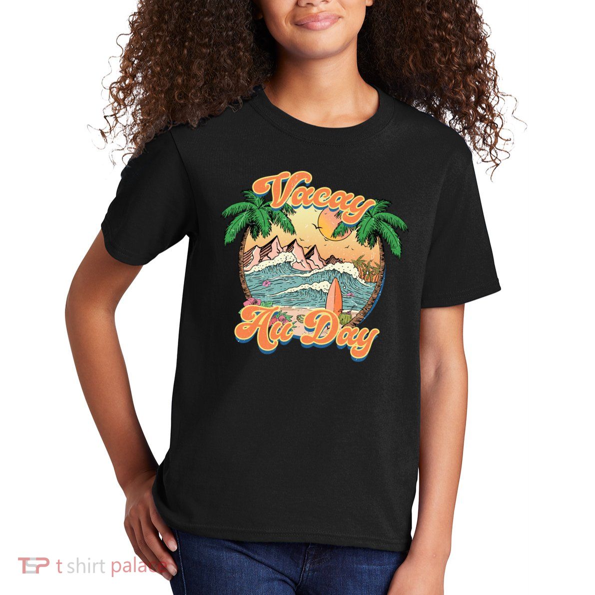 All Day Summer Vacation Kids T-Shirt