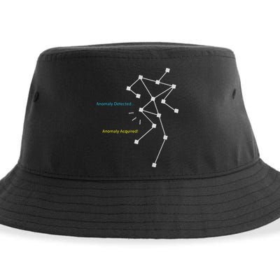 Anomaly Detected SLS Ghost Hunting Funny Paranormal Sustainable Bucket Hat