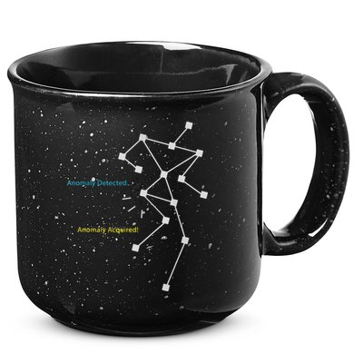 Anomaly Detected SLS Ghost Hunting Funny Paranormal 15oz Campfire Ceramic Mug
