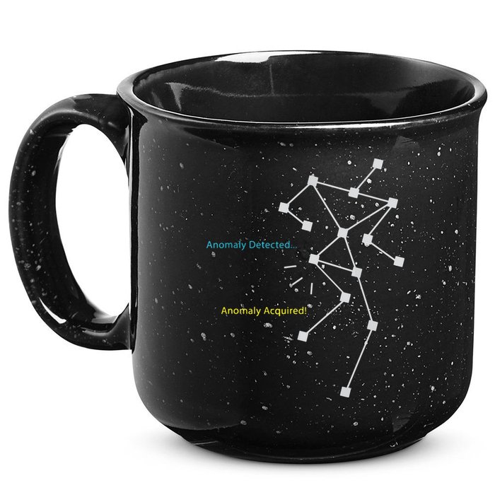 Anomaly Detected SLS Ghost Hunting Funny Paranormal 15oz Campfire Ceramic Mug