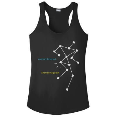 Anomaly Detected SLS Ghost Hunting Funny Paranormal Ladies PosiCharge Competitor Racerback Tank