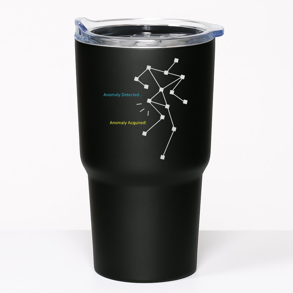 Anomaly Detected SLS Ghost Hunting Funny Paranormal Tumbler