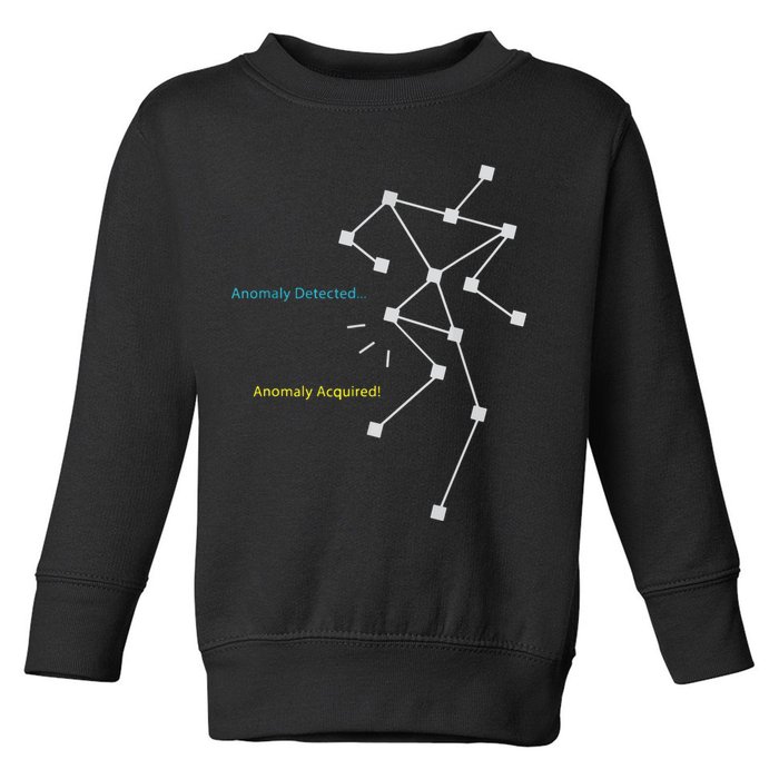 Anomaly Detected SLS Ghost Hunting Funny Paranormal Toddler Sweatshirt