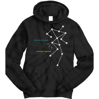 Anomaly Detected SLS Ghost Hunting Funny Paranormal Tie Dye Hoodie