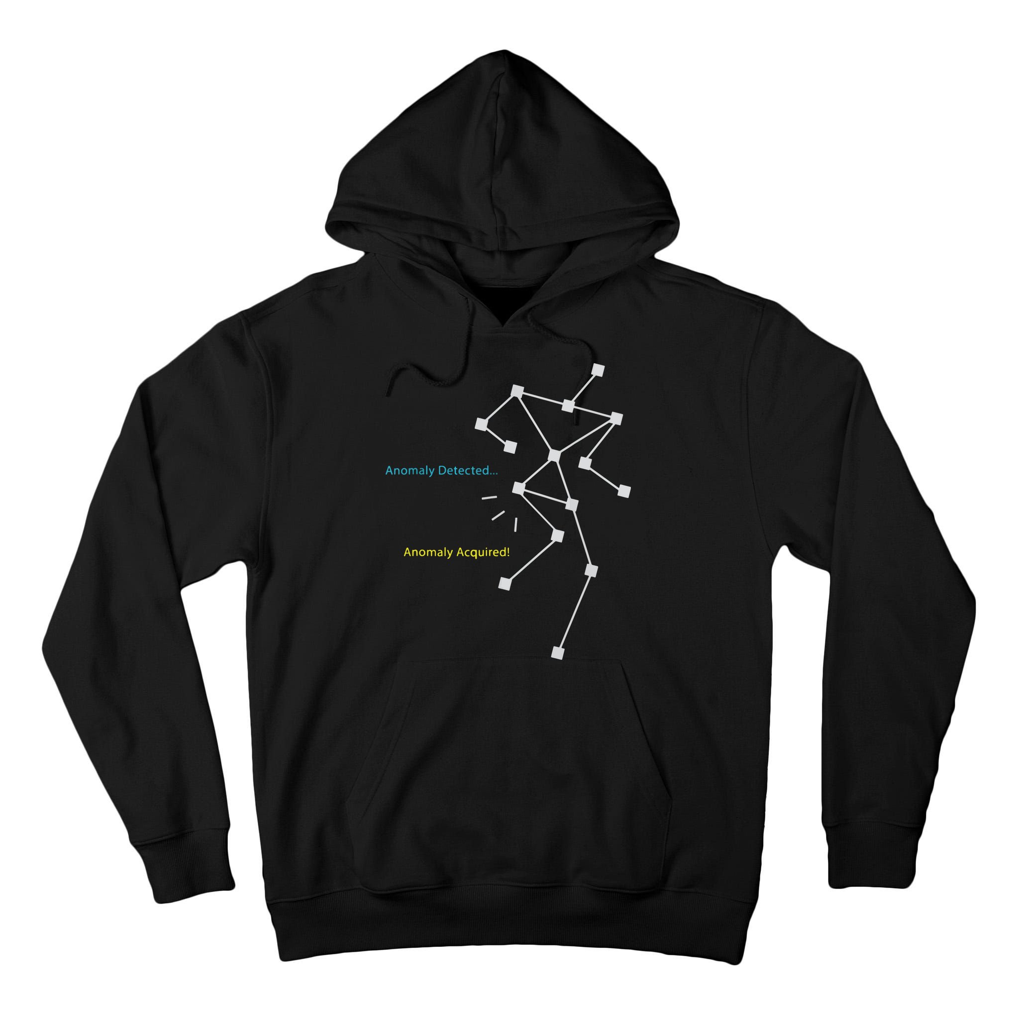 Anomaly Detected SLS Ghost Hunting Funny Paranormal Tall Hoodie