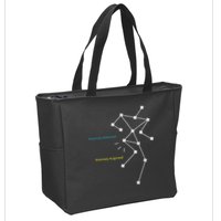 Anomaly Detected SLS Ghost Hunting Funny Paranormal Zip Tote Bag