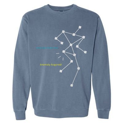 Anomaly Detected SLS Ghost Hunting Funny Paranormal Garment-Dyed Sweatshirt