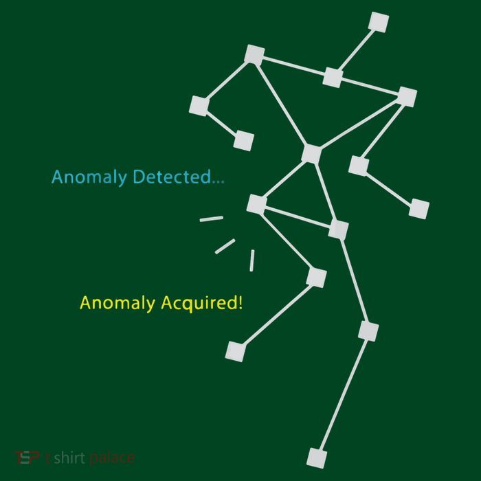 Anomaly Detected SLS Ghost Hunting Funny Paranormal Performance Shirt