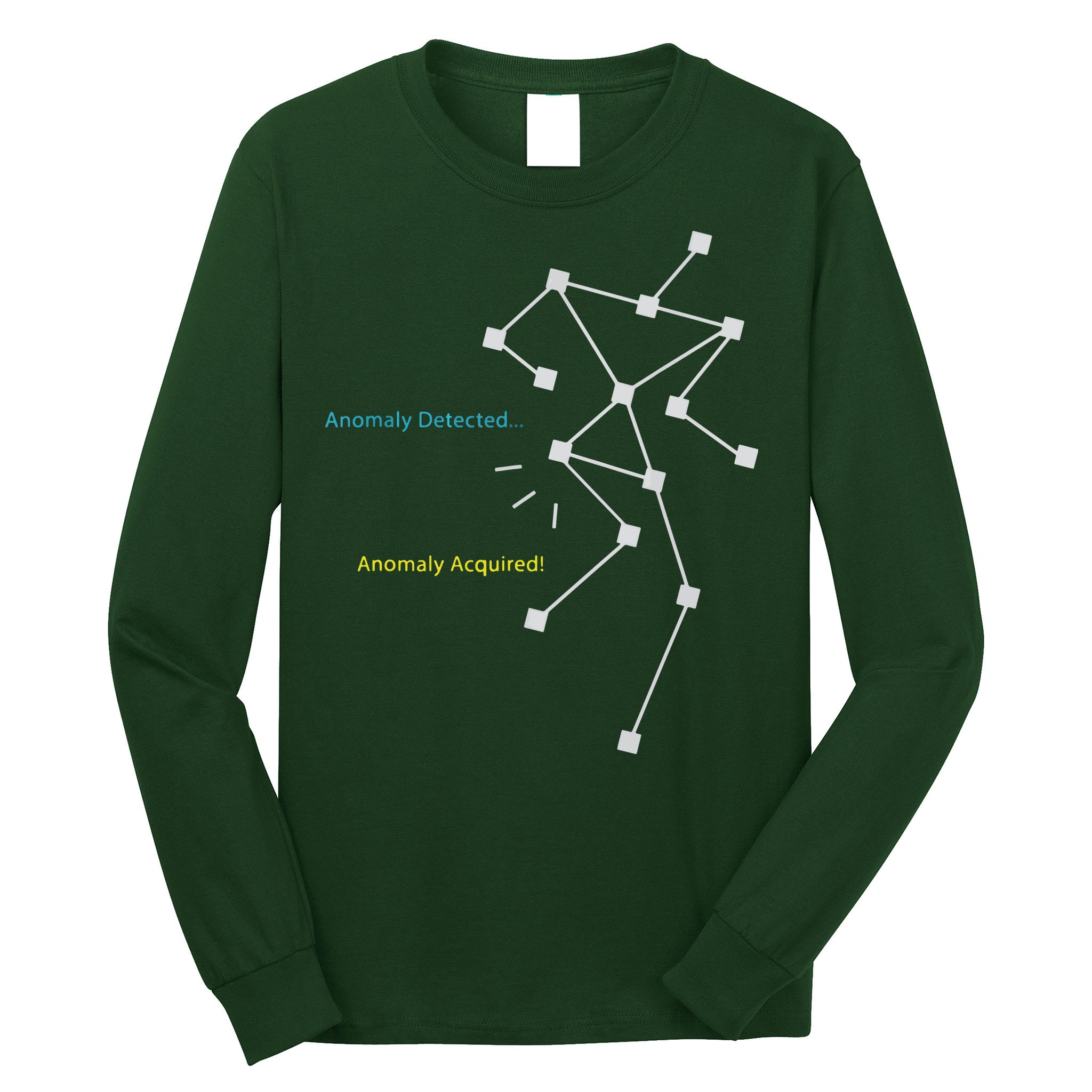 Anomaly Detected SLS Ghost Hunting Funny Paranormal Long Sleeve Shirt