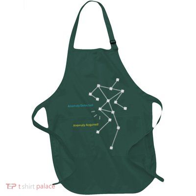 Anomaly Detected SLS Ghost Hunting Funny Paranormal Full-Length Apron With Pockets