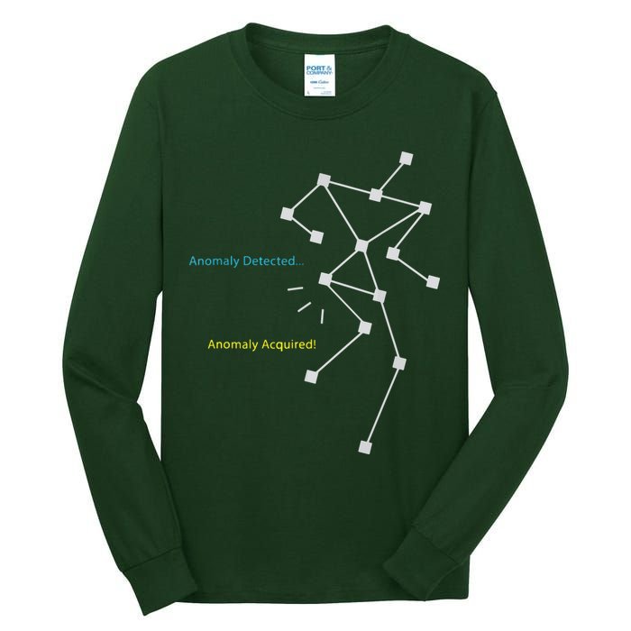 Anomaly Detected SLS Ghost Hunting Funny Paranormal Tall Long Sleeve T-Shirt