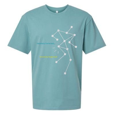 Anomaly Detected SLS Ghost Hunting Funny Paranormal Sueded Cloud Jersey T-Shirt