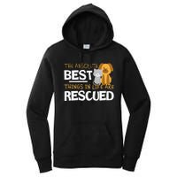 Adopt Don't Shop Animal Lovers Rescue Dog Cat Women's Pullover Hoodie