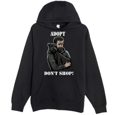 Adopt Dont Shop! Rescue Dog Cool Gift Premium Pullover Hoodie