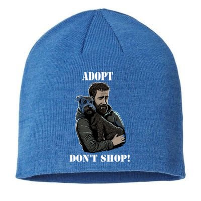 Adopt Dont Shop! Rescue Dog Cool Gift Sustainable Beanie