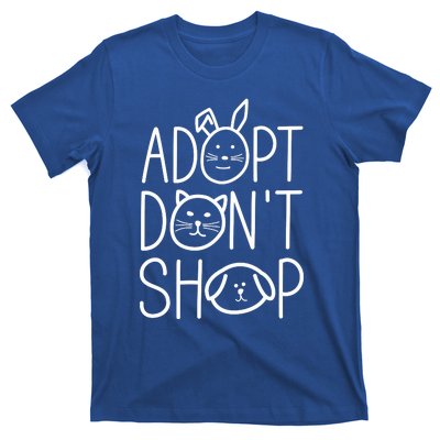 Adopt Dont Shop Animal Rescue Gift For Animal Lovers T-Shirt