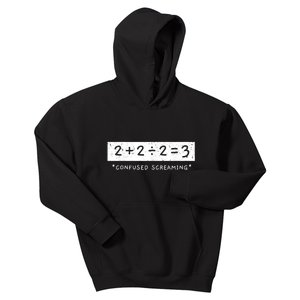 Addition Division Subtraction Equals Math Learning Ability Kids Hoodie