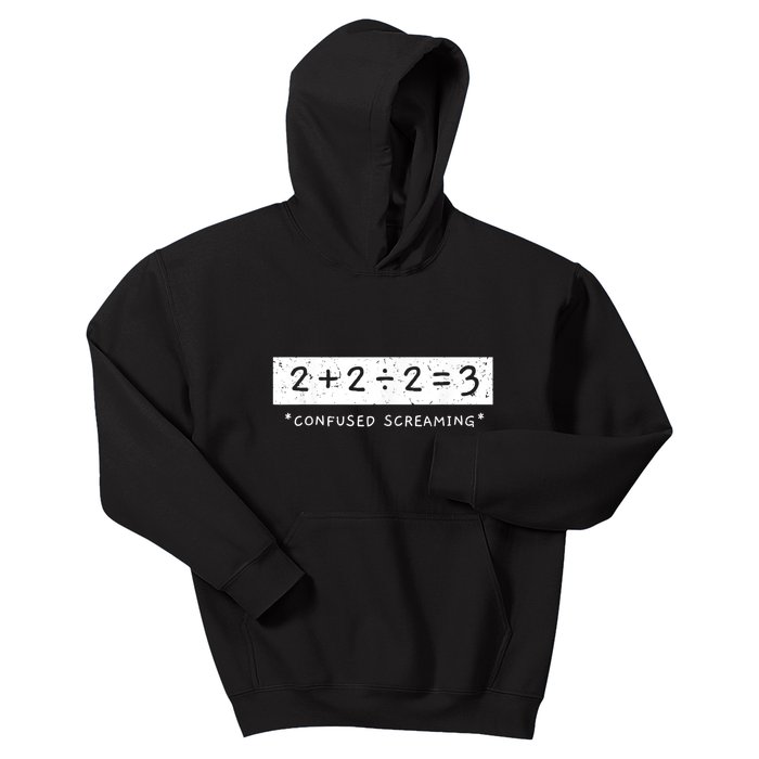 Addition Division Subtraction Equals Math Learning Ability Kids Hoodie