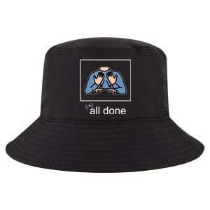 All Done Special Education Teacher Neurodiversity Autism Cool Comfort Performance Bucket Hat