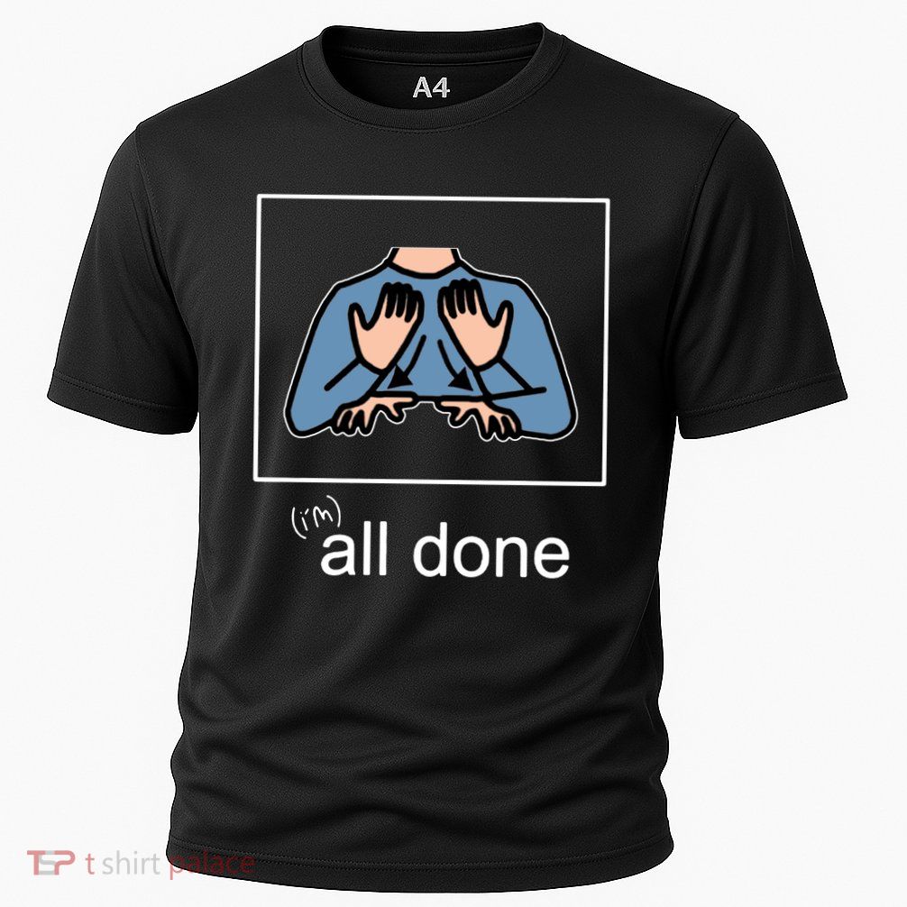 All Done Special Education Teacher Neurodiversity Autism Cooling Performance Crew T-Shirt