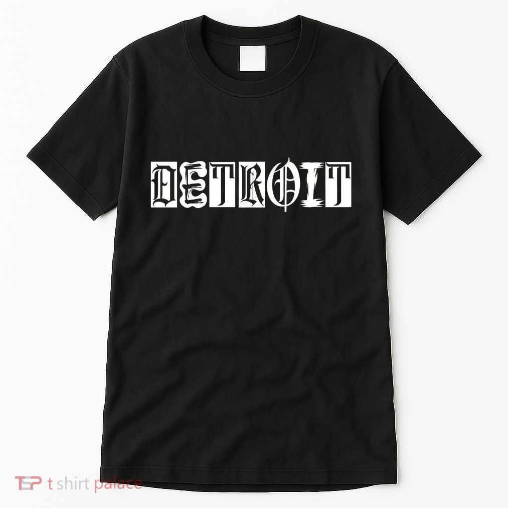 Awesome Detroit Style Font Logo Tall T-Shirt