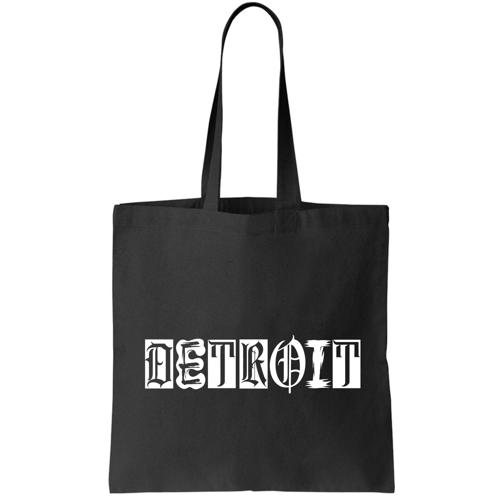 Awesome Detroit Style Font Logo Bag