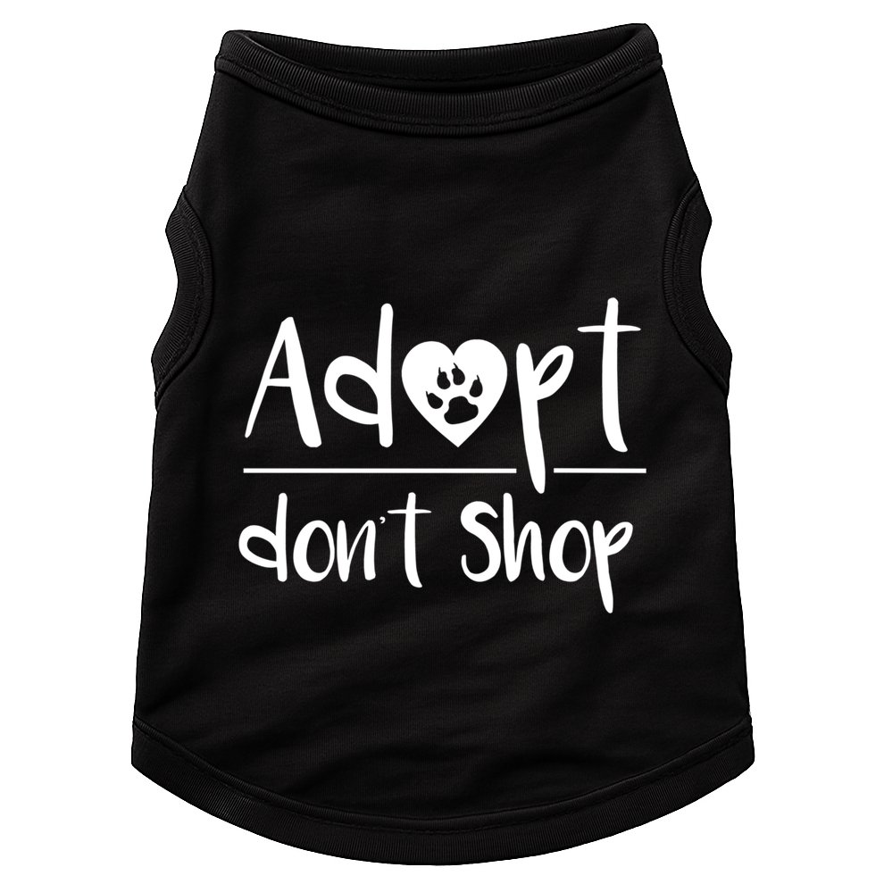 Adopt DonT Shop Animal Rescue And Foster Gift Doggie Tank