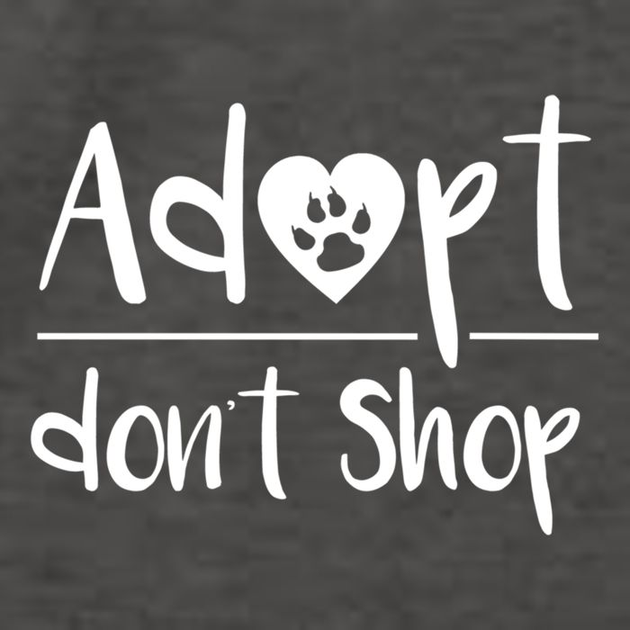Adopt DonT Shop Animal Rescue And Foster Gift Vector Backpack