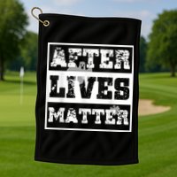 Anomaly Detected SLS Ghost Golf Towel