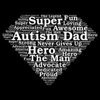 Autism Dad Superhero Fathers Day Sustainable Bucket Hat