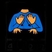 All Done Sign Language Speech Pathology AAC SPED Teacher Crop Top