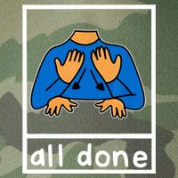 All Done Sign Language Legacy Tie Dye Trucker Hat