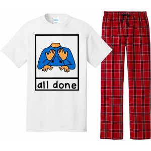 All Done Sign Language Pajama Set