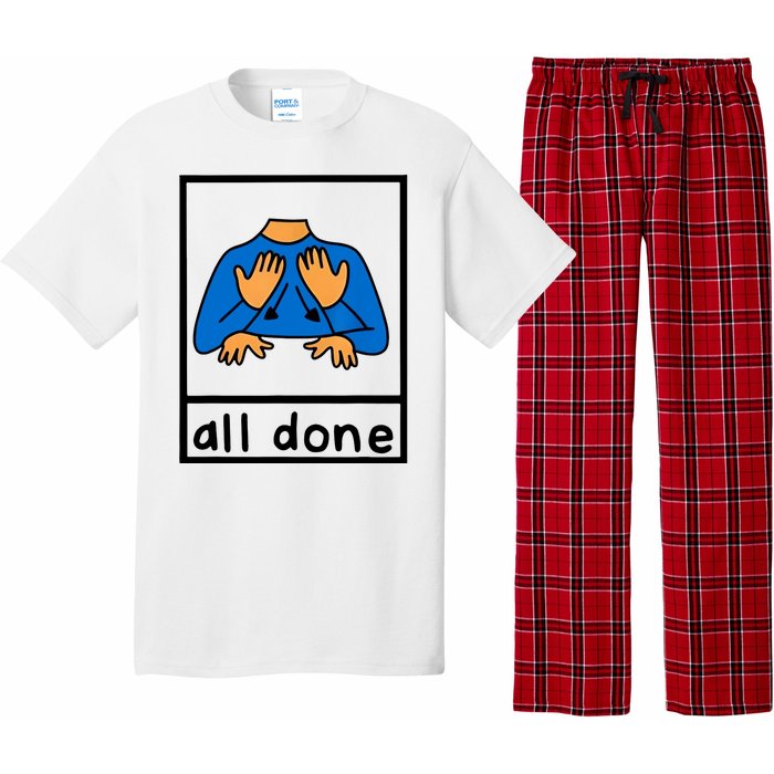 All Done Sign Language Pajama Set