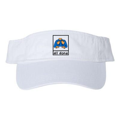 All Done Sign Language Visor